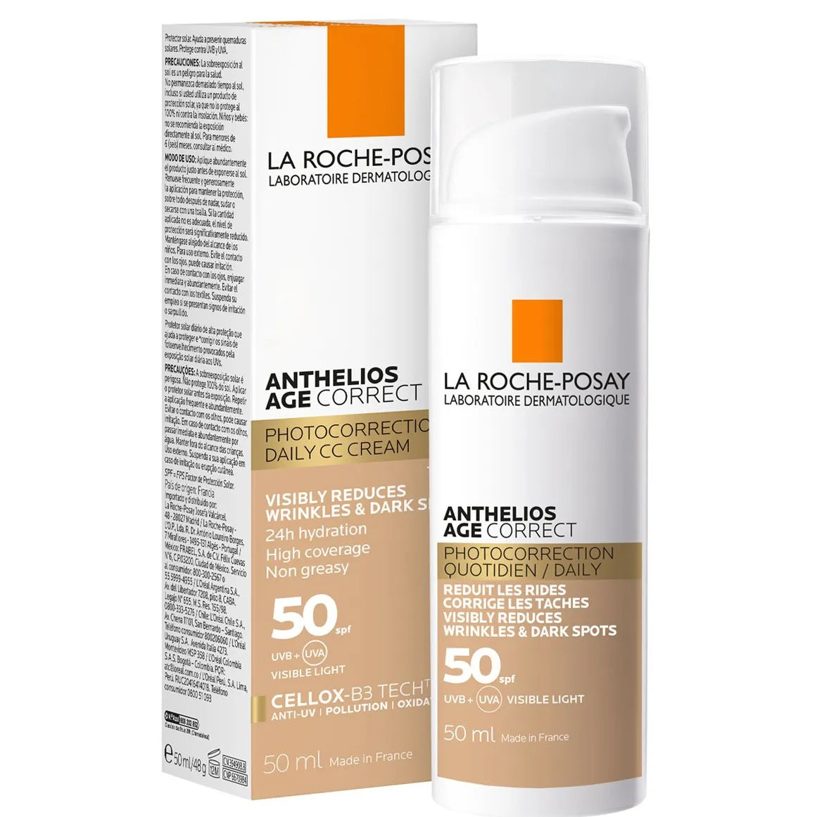 La Roche-Posay Anthelios Age Correct Photocorrection Daily CC Cream SPF 50