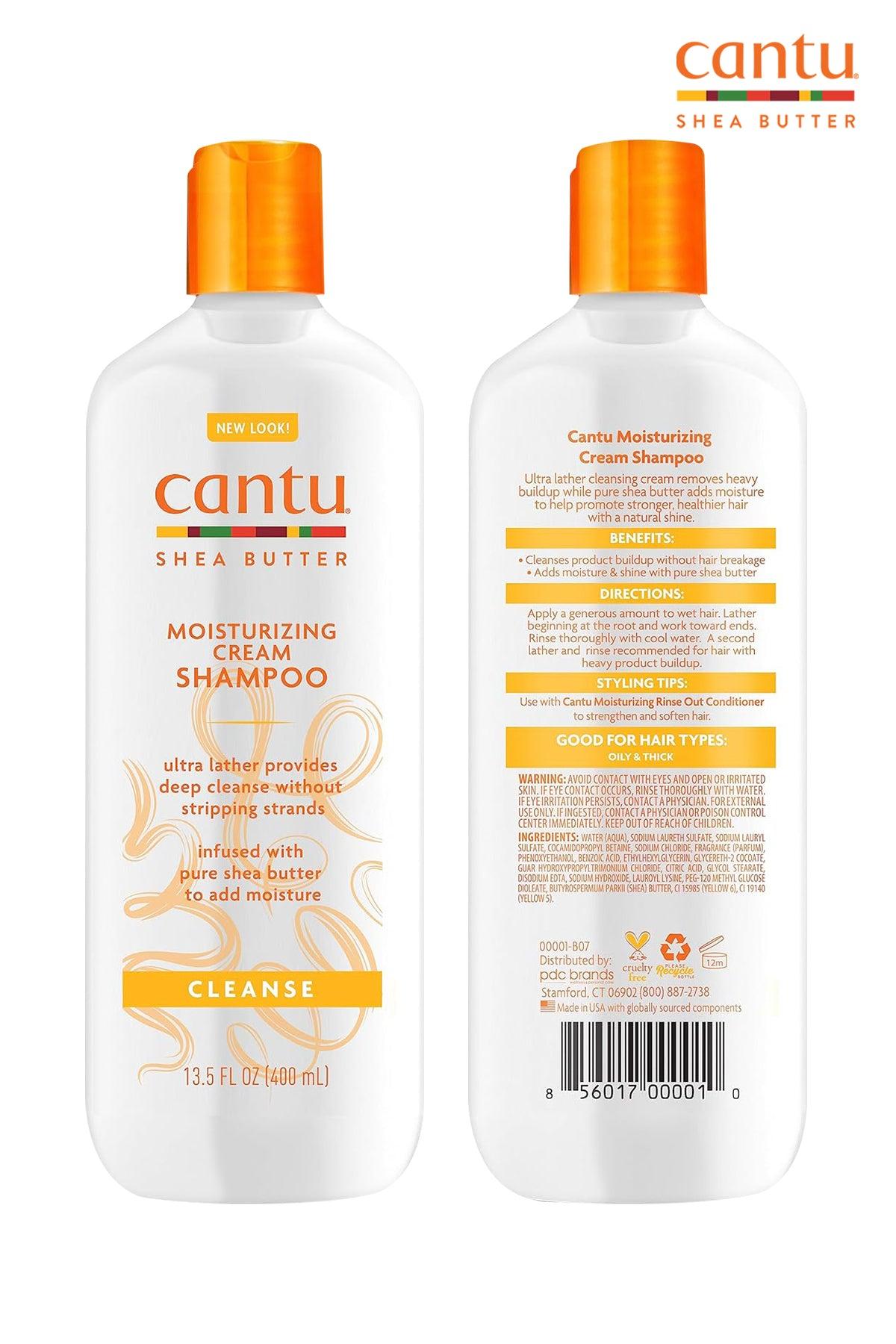 Cantu Shea Butter Moisturizing Cream Shampoo 400ml