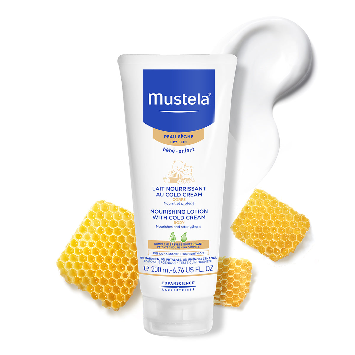Mustela Nourishing Lotion with Cold Cream - Body (baby - enfant) 200ml