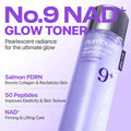 Numbuzin No.9+ NAD Glow Boosting Toner