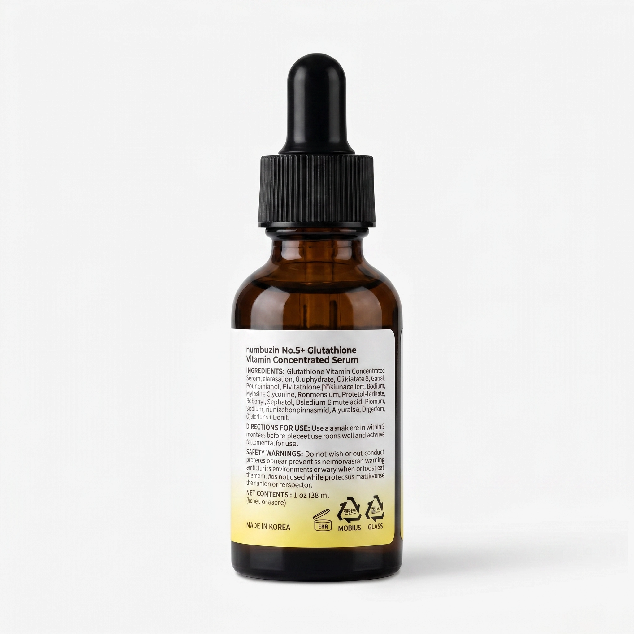 numbuzin No.5+ Glutathione Vitamin Concentrated Serum