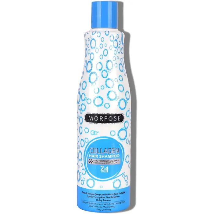Morfose Professional Collagen Hair Shampoo 2in1 For Dry & Brittle Hair 500ml