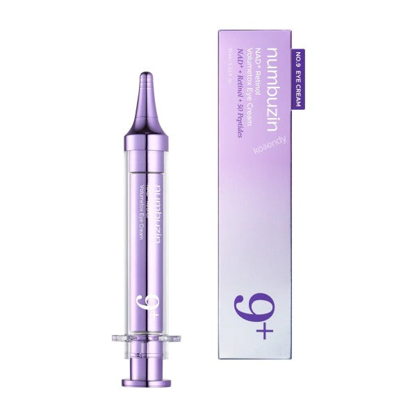 numbuzin No.9 NAD+ Retinol Volumetox Eye Cream (10ml)