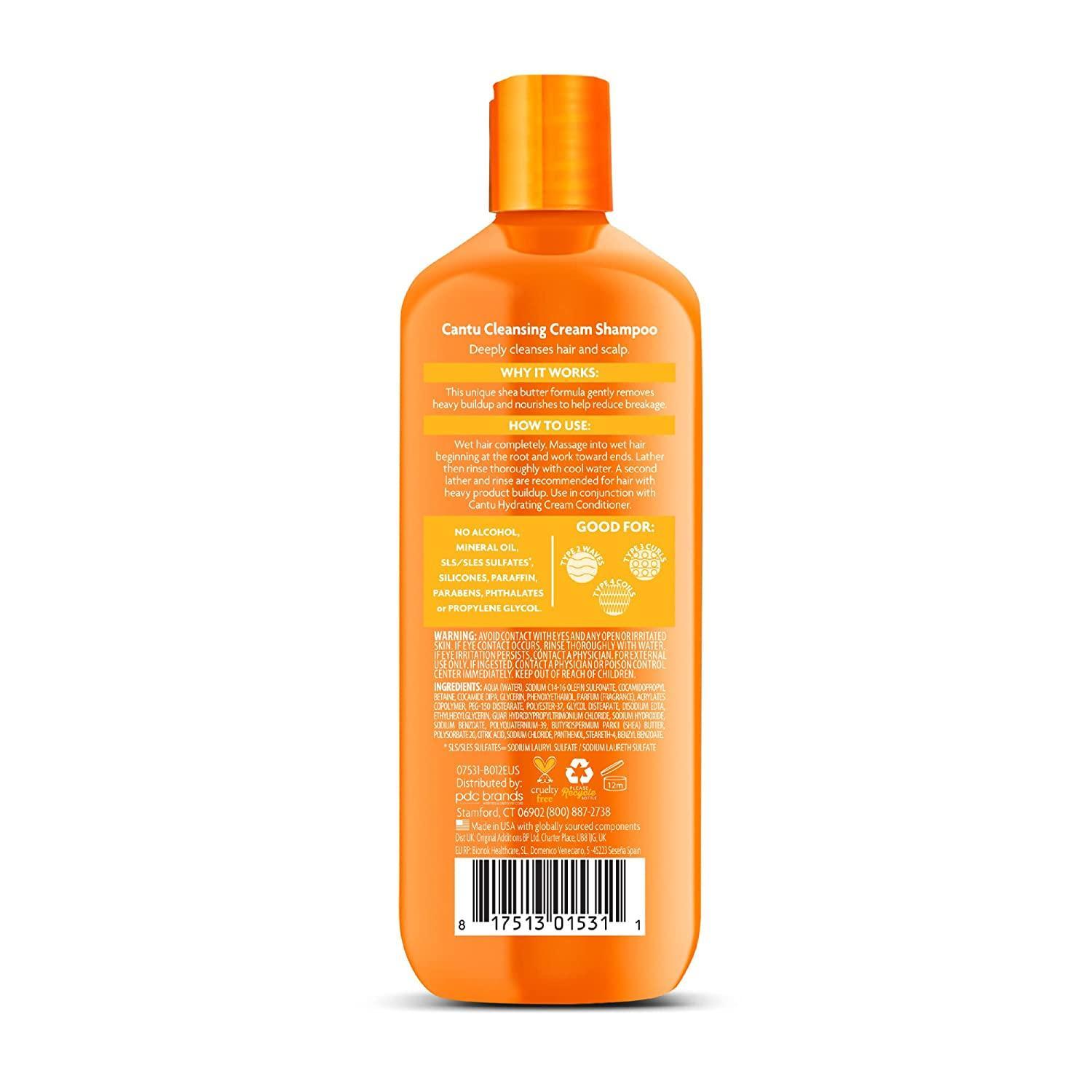 Cantu Shea Butter Sulfate-Free Cleansing Cream Shampoo 400ml