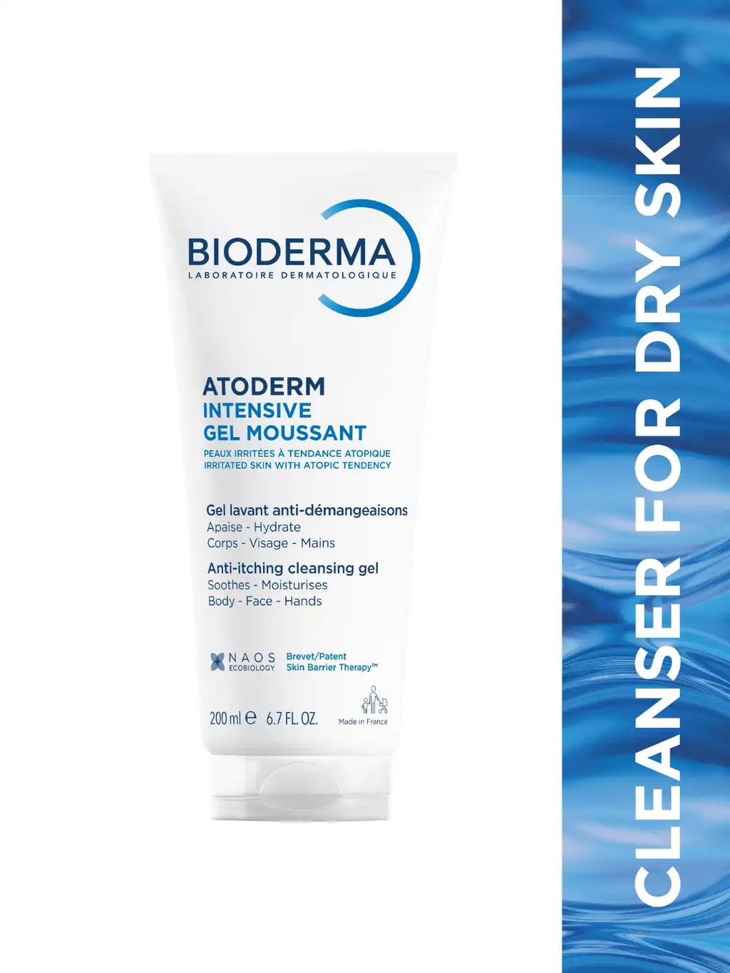 Bioderma Atoderm Intensive Gel Moussant Anti-Itching Cleansing Gel 200ml