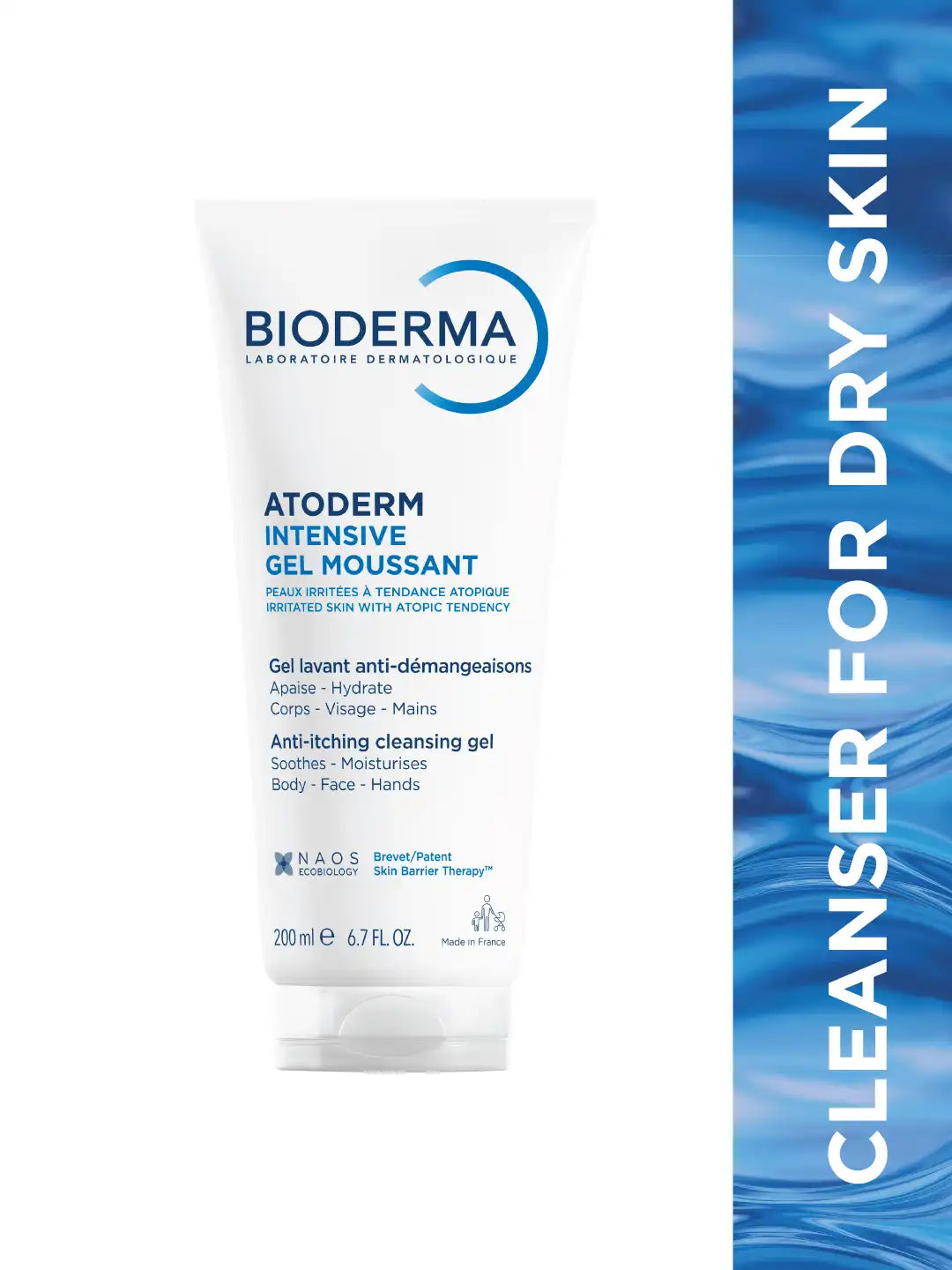 Bioderma Atoderm Intensive Gel Moussant Anti-Itching Cleansing Gel 200ml
