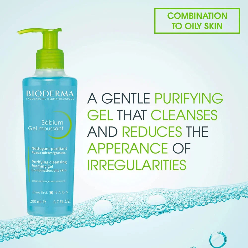 Bioderma Sébium Gel Moussant - 500ml